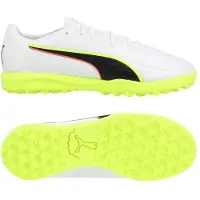 Puma King 29 Match Tf Junior Football Boots Blanc EU 37 Enfants