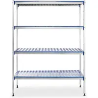 Hendi Étagère de rangement Étagères en aluminium