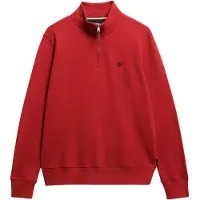 Superdry Preppy Half Zip Sweater Rouge XL Homme