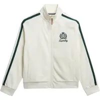 Superdry Country Club Track Sweatshirt Blanc L Femme