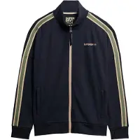 Superdry pour homme. M2014312A Tech Cult Veste de survêtement ample marine (XXL), Casuel, Coton