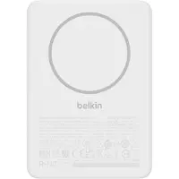 Belkin BPD010hqWH, 5000 mAh, recharge sans fil, 7,5 W, blanc