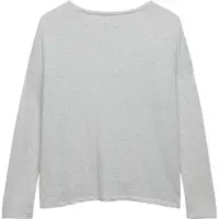 Superdry Studios Boat Neck Slub Long Sleeve T-shirt Gris L Femme