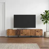 Prolenta Maison Exclusive - Meuble TV en bois ancien 147 x 34,5 x 32 cm, aggloméré