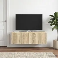 Prolenta Maison Exclusive - Meuble TV mural 98 x 41 x 30 cm, chêne Sonoma