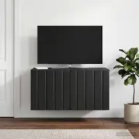 Prolenta Maison Exclusive - Meuble TV mural 59,5 x 31 x 30 cm Noir