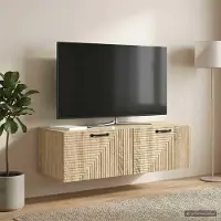 Prolenta Maison Exclusive - Meuble TV mural en chêne Sonoma 98 x 41 x 30 cm