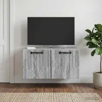 Prolenta Maison Exclusive - Meuble TV mural Sonoma gris 59,5 x 41 x 30 cm