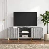 Prolenta Maison Exclusive - Meuble TV Sonoma gris 150 x 31 x 50 cm en aggloméré