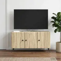 Prolenta Maison Exclusive - Meuble TV en chêne Sonoma 99 x 34,5 x 50 cm, aggloméré