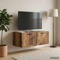 Prolenta Maison Exclusive - Meuble TV mural en bois ancien 78,5 x 41 x 30 cm