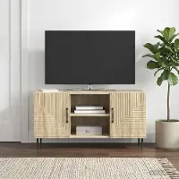 Prolenta Maison Exclusive - Meuble TV en chêne Sonoma 102 x 34,5 x 50 cm, aggloméré
