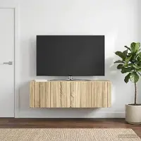 Prolenta Maison Exclusive - Meuble TV mural 98 x 31 x 30 cm, chêne Sonoma
