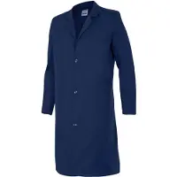 VELILLA Blouse longue à boutons Bleu Marine XXL