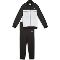 Puma Poly Colorblock Tracksuit Blanc 13-14 Years Garçon