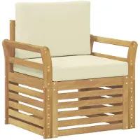 vidaXL Ensemble de canapés d'extérieur en polyester blanc
