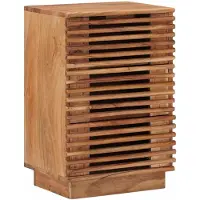 vidaXL Cabinet de chevet avec tiroir Naturel 40 x 30 x 60 cm