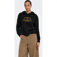 ONLY Sweat-shirt 'ONLMaia' noisette / noir