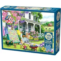 Cobble Hill Puzzle de 500 pièces « Nettoyage de printemps » de