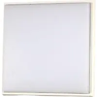 FABAS LUCE DESDY LED plafonnier, IP54, aluminium, blanc, 24x24cm