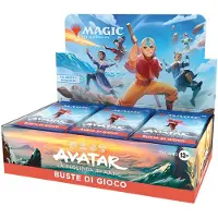 Wizards of the Coast Avatar The Last Airbender Play Booster Box 30 Pcs (Italian) endommagé