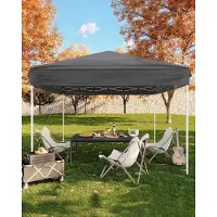 StarTech.com Tente de réception pliable - 3x3 mètres - Montage rapide - Toit imperméable en polyester 300D - Étanchéité - Protection UV UPF 50+ - Livrée avec des sacs de sable et une sacoche de transport - Gris