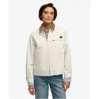 Superdry Veste mi-saison marron / blanc cassé
