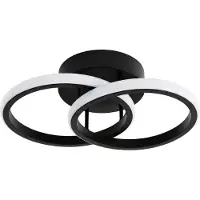 Toolight Plafonnier Lhj121-C Led Noir