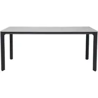 Veba Belfort - Table de salle à manger rectangulaire 140x90 cm (1 pièce)