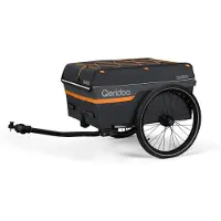 Qeridoo Remorque de transport Qubee Grey