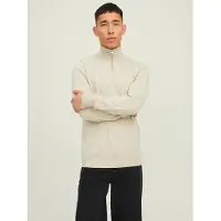 Jack & Jones Pull-over 'JJEmil' beige chiné