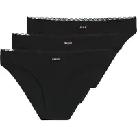 HUGO Slip noir / blanc