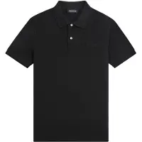 GUESS Polo SS EMBRO LOGO POLO hommes - Noir - EU XL