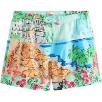 Next Shorts de bain aqua / gris clair / menthe / orange