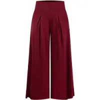 SMILODOX Pantalon 'Vanea' bordeaux