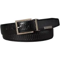 Calvin Klein Ceinture 'SQUARE BUCKLE SNAKE 32MM' noir