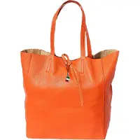 DrachenLeder Sac bandoulière orange