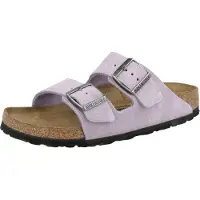 Birkenstock Mule 'Arizona' gris argenté