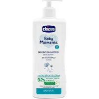 Chicco Baby Moments Bain de shampooing, 500ml, 0m+ et plus