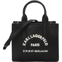 Karl Lagerfeld Sacs à main 'Rue St-Guillaume' noir / blanc