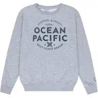 Ocean pacific Sweat-shirt 'GUSH' marine / gris