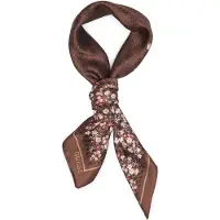 GUESS Foulard crème / marron / brun foncé / magenta