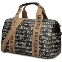 Gian Marco Venturi Sac à main Lunaria Chic en cuir vegan 100% PU, multicolore