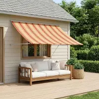Prolenta Maison Exclusive - Store extérieur multicolore, 200 x 150 cm
