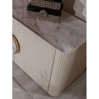 Xl Moebel Gmbh Meuble TV moderne beige, meuble TV en bois, console TV, mobilier de salon