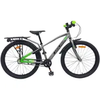 Volare Vélo pour enfants Explorer, modèle pour garçons, 20 pouces, couleur gris foncé, équipé d'un système de vitesses Nexus 3