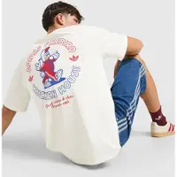 Adidas Originals T-shirt Firebird - Blanc, Blanc