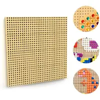 Masterkidz Panneau mural Stem Creative Science Board + panneau de montage 80 X 80 (cm)