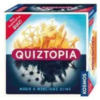 Kosmos Familienspiele Quiztopia, Quiz coopératif, Jeu de devinettes, Jeu de société, Jeu collectif, à partir de 16 ans, 694296
