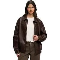 Superdry Veste mi-saison brun foncé